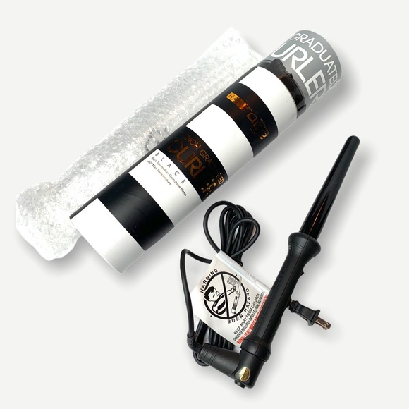 Hair Range 1 in. Graduated Curler Wand - Picture 1 of 2